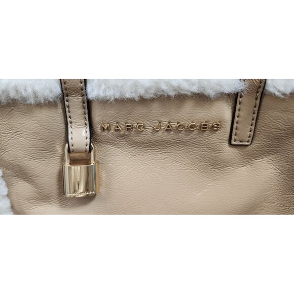 Marc Jacobs Mini Grind Faux Fur Trim Top Handle Bag MSRP$425 - Picture 4 of 16